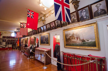 Interior, Ancient and Honorable Artillery Co. - Faneuil Hall