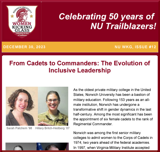 December 30, 2023 - From Cadets to Commanders - The Evolution of Inclusive Leadership