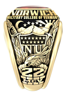 NU Class of 2022 Corps Ring