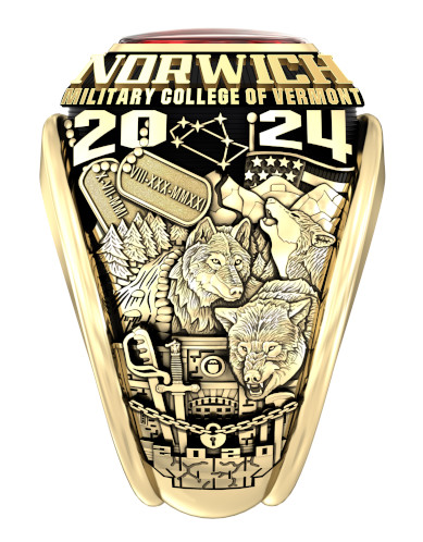 NU Class of 2024 Corps Ring