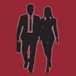 Dressing for Success graphic of couple