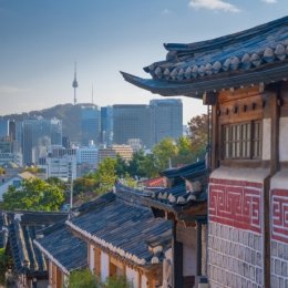 skyline, South Korea