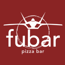 logo for FUBAR Pizza Bar