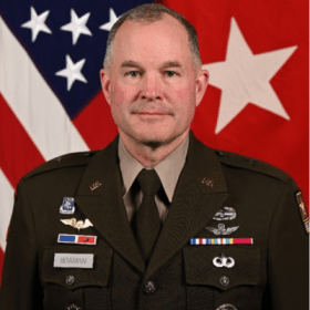 U.S. Army Brigadier General Matt Braman, Director, Army Aviation for Headquarters, Department of the Army (HQDA) G-3/5/7, Norwich University Class of 1995