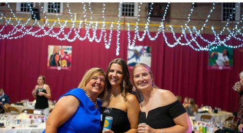 Homecoming 2024 Women Kicking Glass Gala