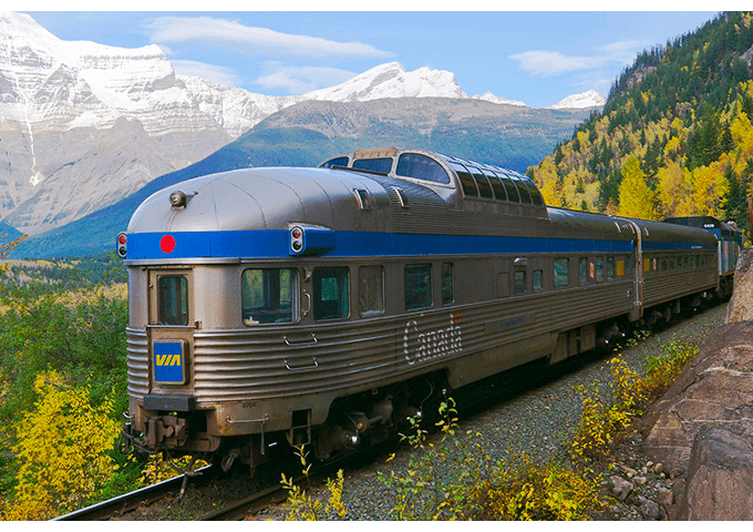 Vancouver to Toronto in Canada by Rail