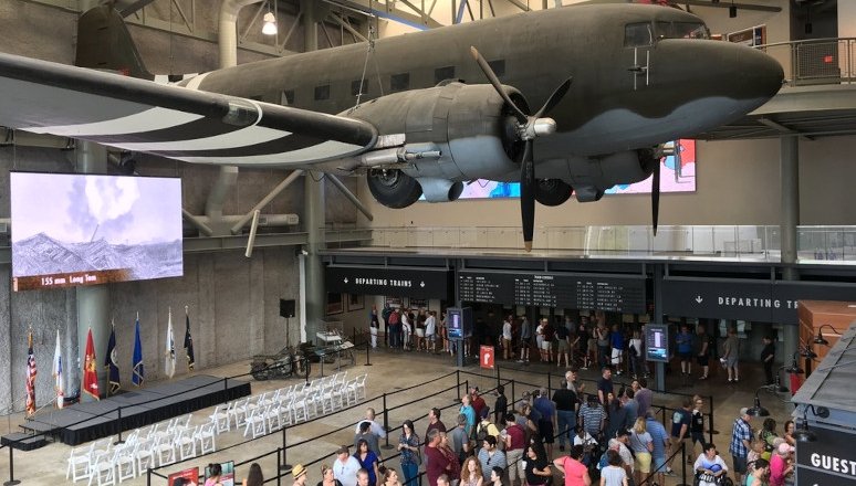 "The National WWII Museum, New Orleans" by Olivier Bruchez is licensed under CC BY-SA 2.0.