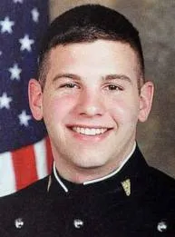 Brian R. Bill '01 as a NU Cadet