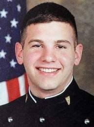 Brian R. Bill '01 as a NU Cadet