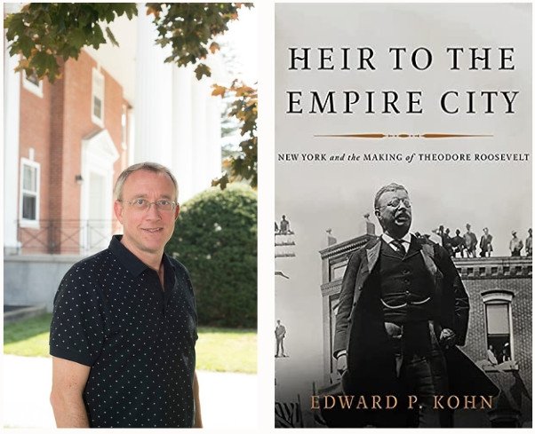 Former NU Dean, histrorian Edward Kohn (l.) Heir the the Empire City (r.)